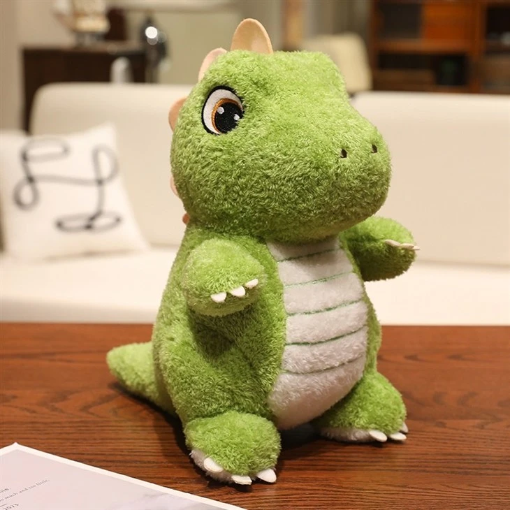 Cute Green Dinosaur Plush Toy high quality
